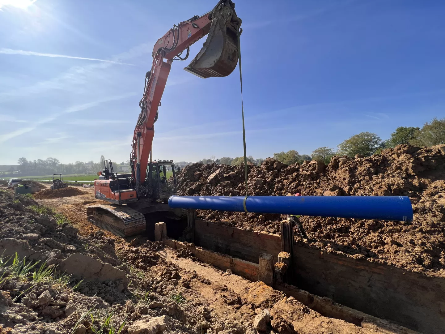 Nonet renforce le réseau d'eau à Ramillies