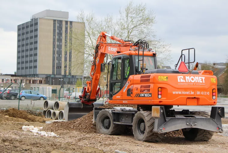 Aménagements extérieurs hôpital Bouge