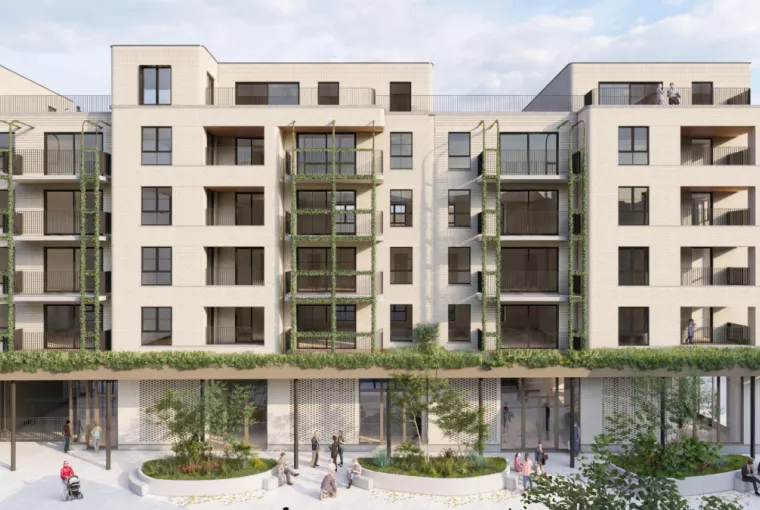 Nonet mène la démolition de l'ancienne banque Fortis à Namur