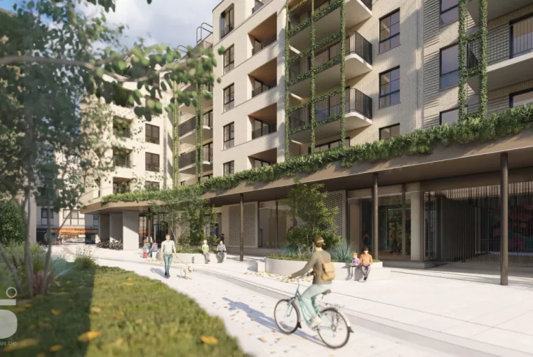 Nonet mène la démolition de l'ancienne banque Fortis à Namur