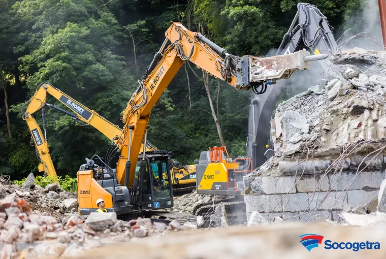 nonet_demolition_pepinster_machines_grues