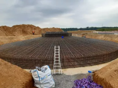 Dilsen-Stokkem - Nonet gère un chantier éolien en Flandre