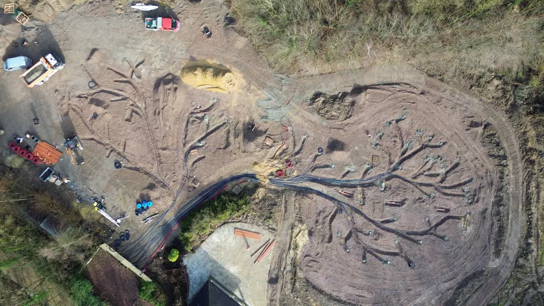 nonet terrain sport loisirs Spray Park Ottignies Bois des reves drone